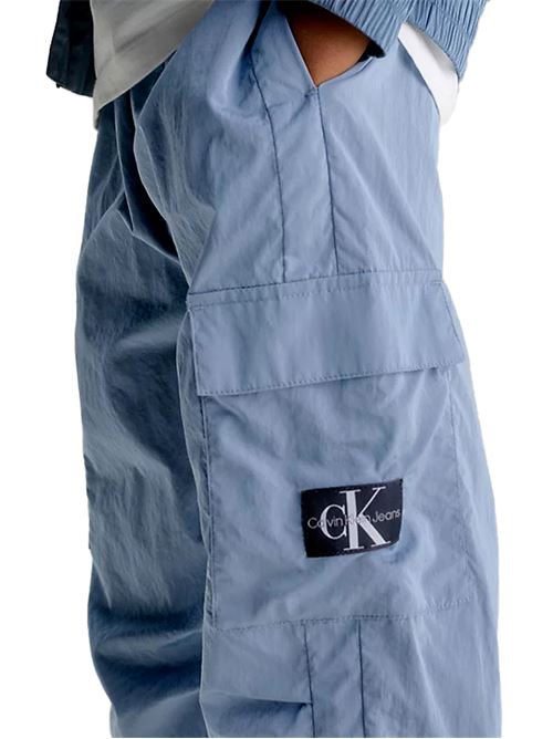 CALVIN KLEIN Pantalone Cargo in Nylon CALVIN KLEIN | CKIB0IB01929TCFQ